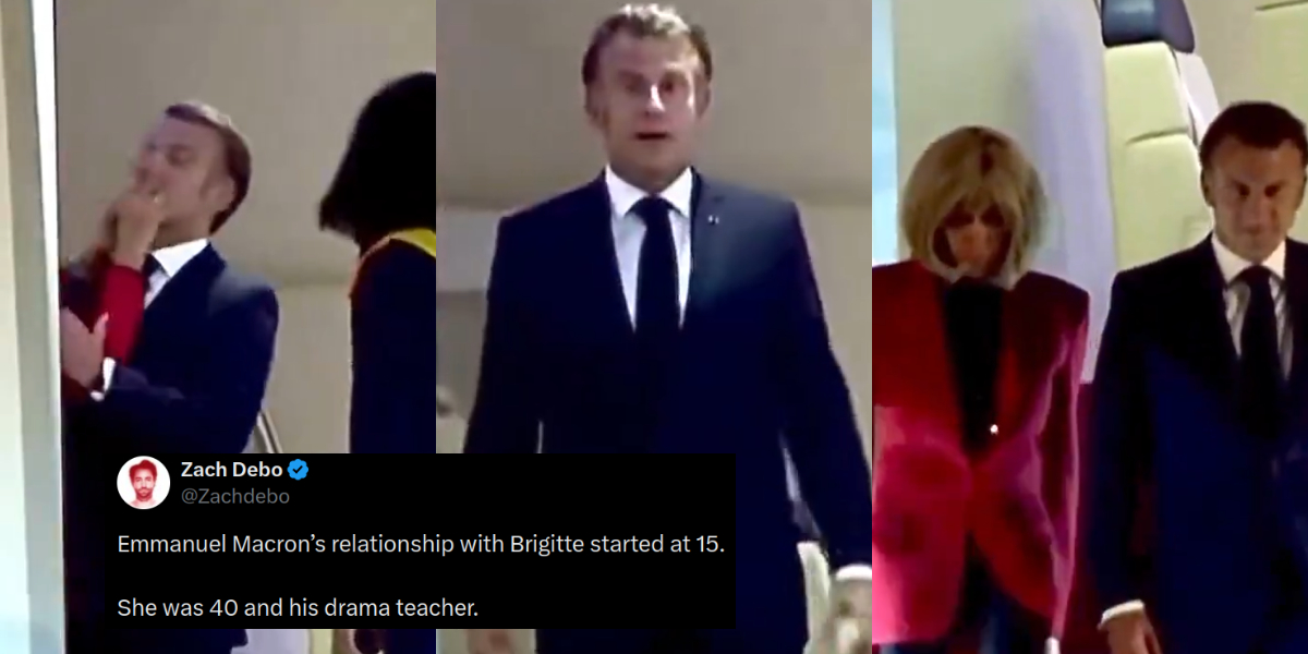 Emmanuel Macron Slapped by wife Brigitte – French leader now “face of domestic violence,” but calls claims “nonsense”